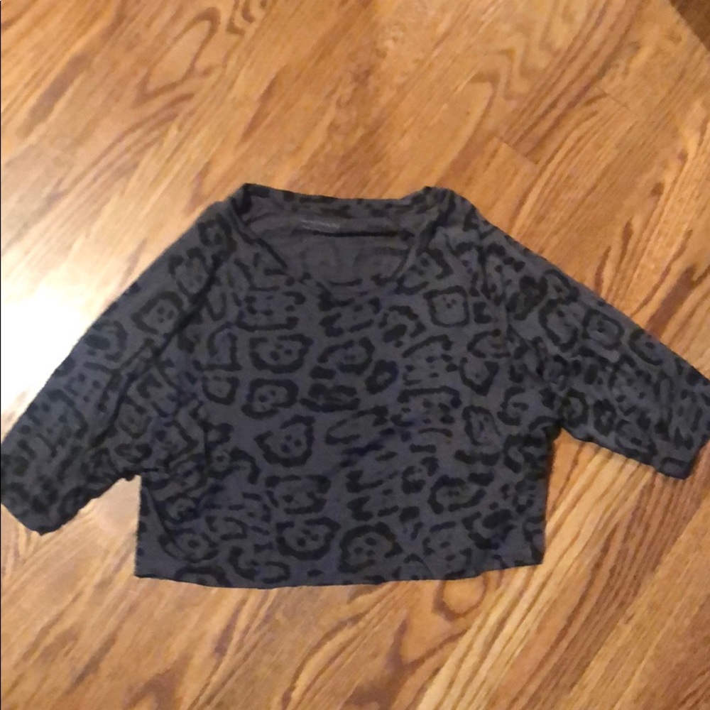 All saint crop top